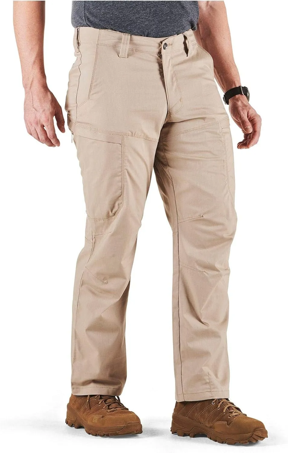 5.11 Tactical Men's Apex Pants, Regular Fit, Gusseted, 10 Pockets, Style 74434