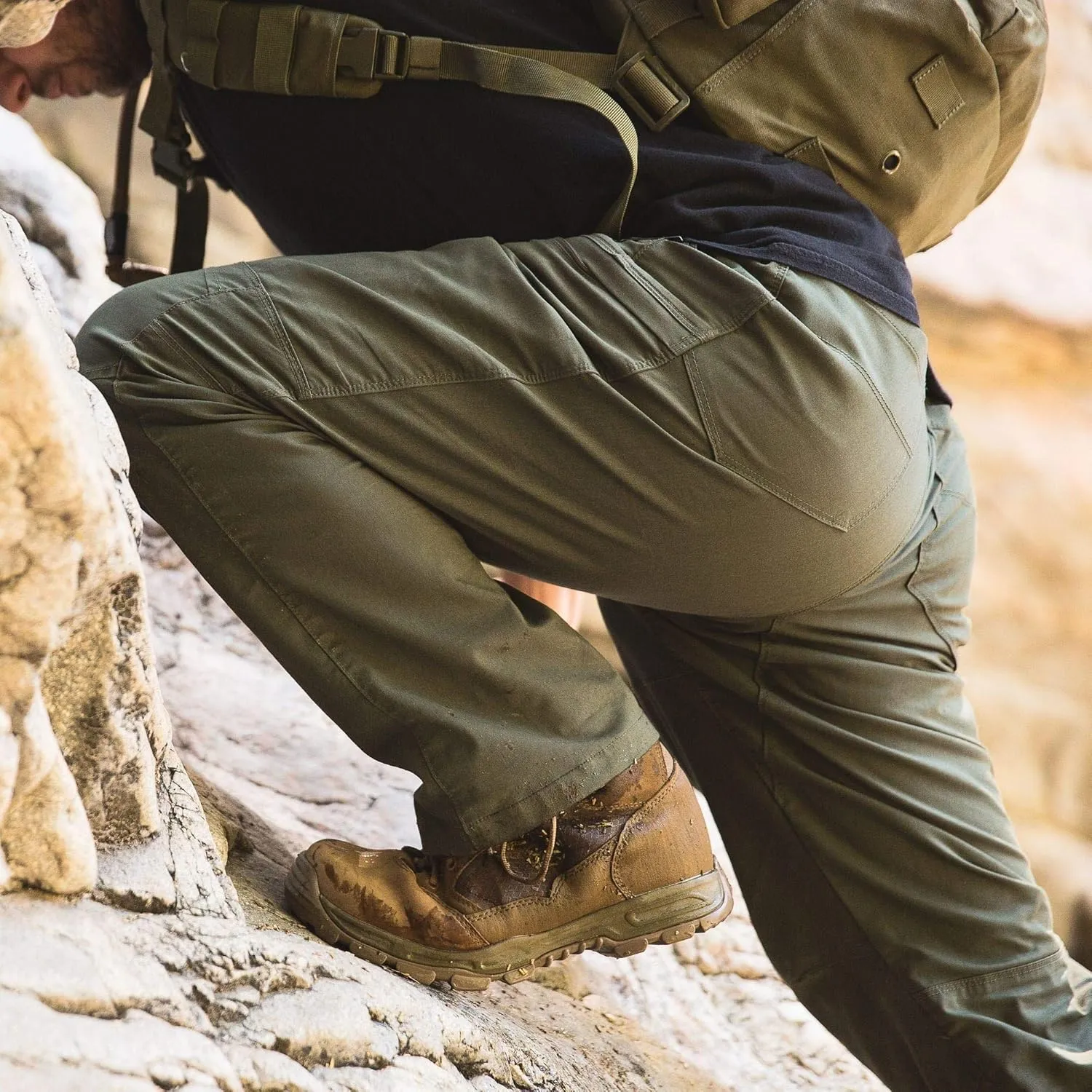 5.11 Tactical Men's Apex Pants, Regular Fit, Gusseted, 10 Pockets, Style 74434
