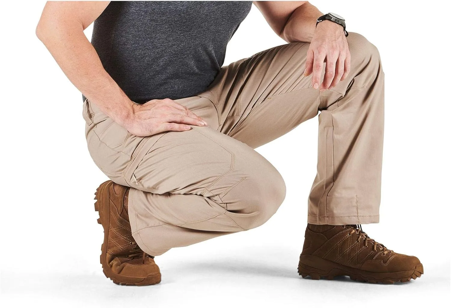 5.11 Tactical Men's Apex Pants, Regular Fit, Gusseted, 10 Pockets, Style 74434