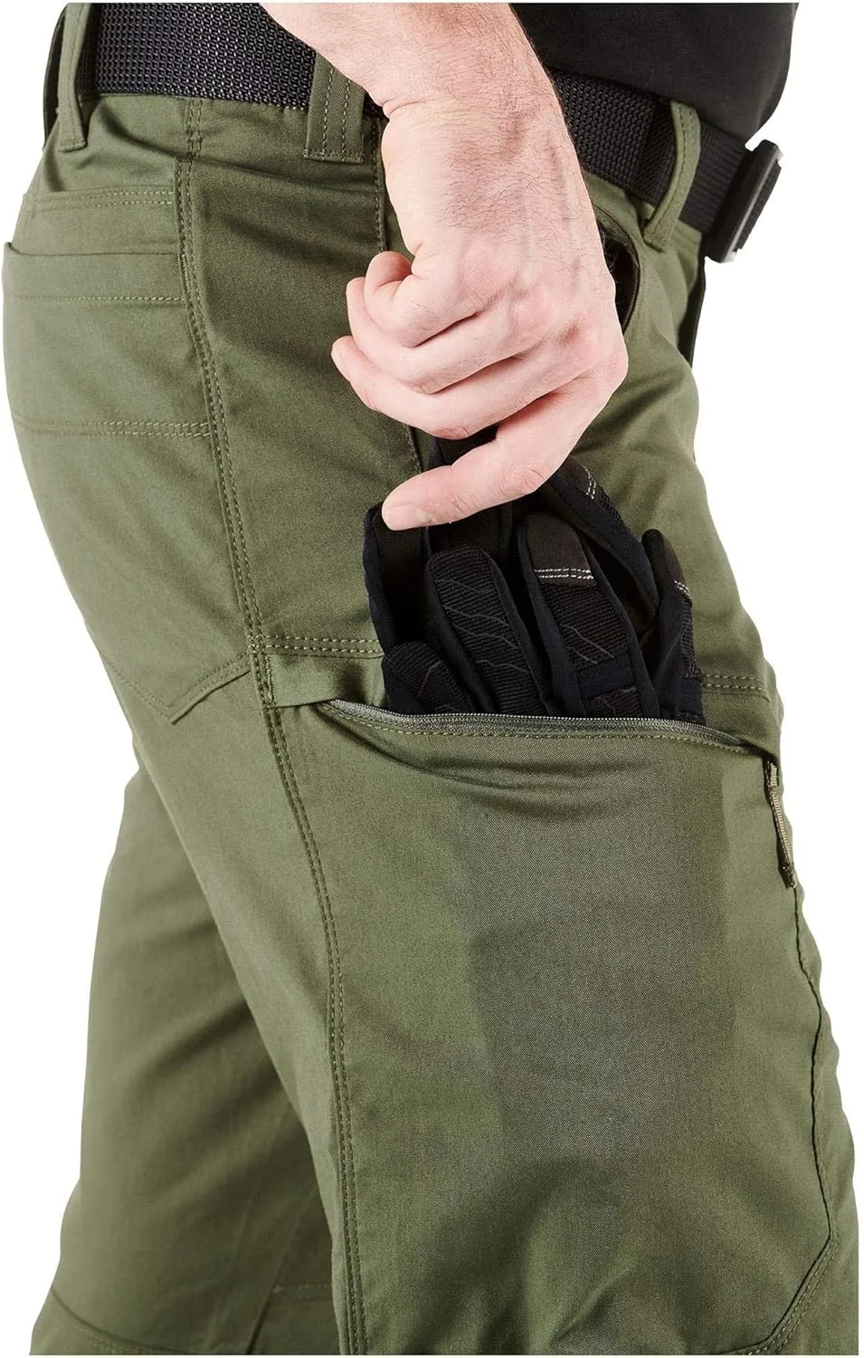 5.11 Tactical Men's Apex Pants, Regular Fit, Gusseted, 10 Pockets, Style 74434