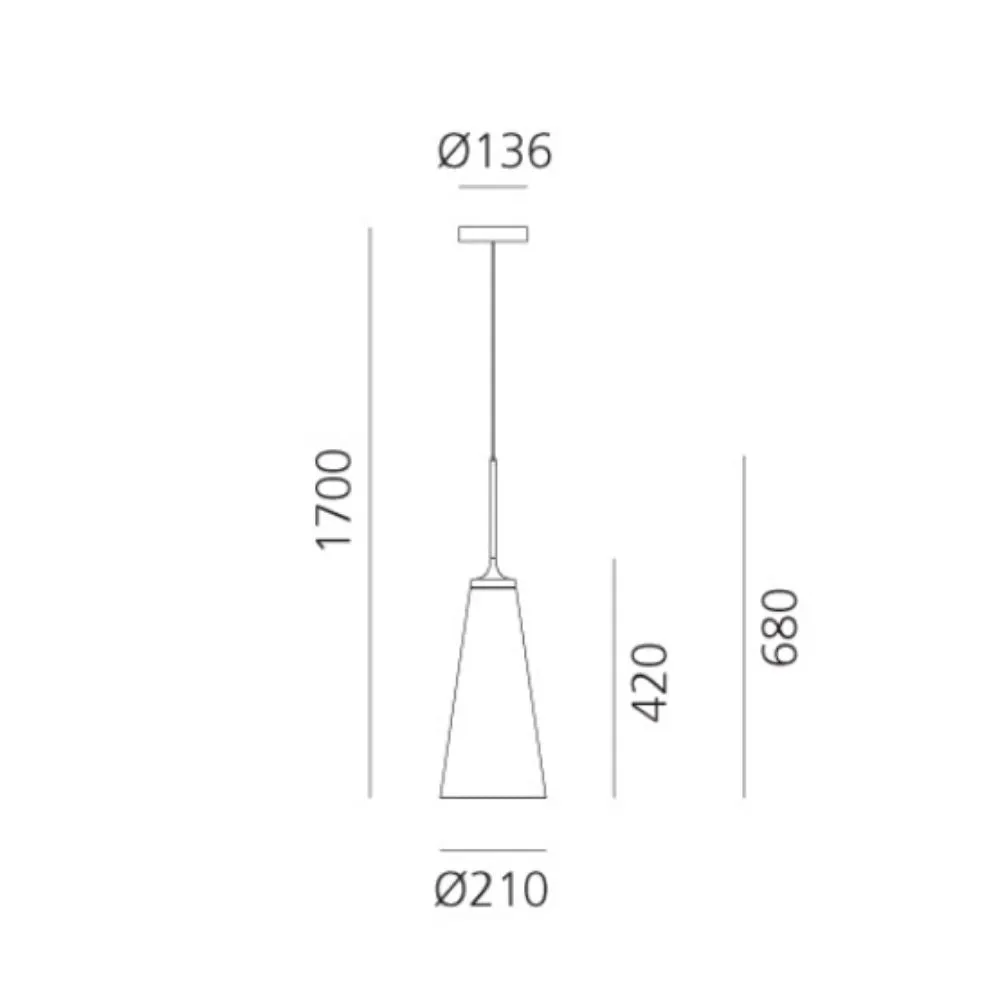 Artemide Look At Me 21 Suspension - suspension lamp LED