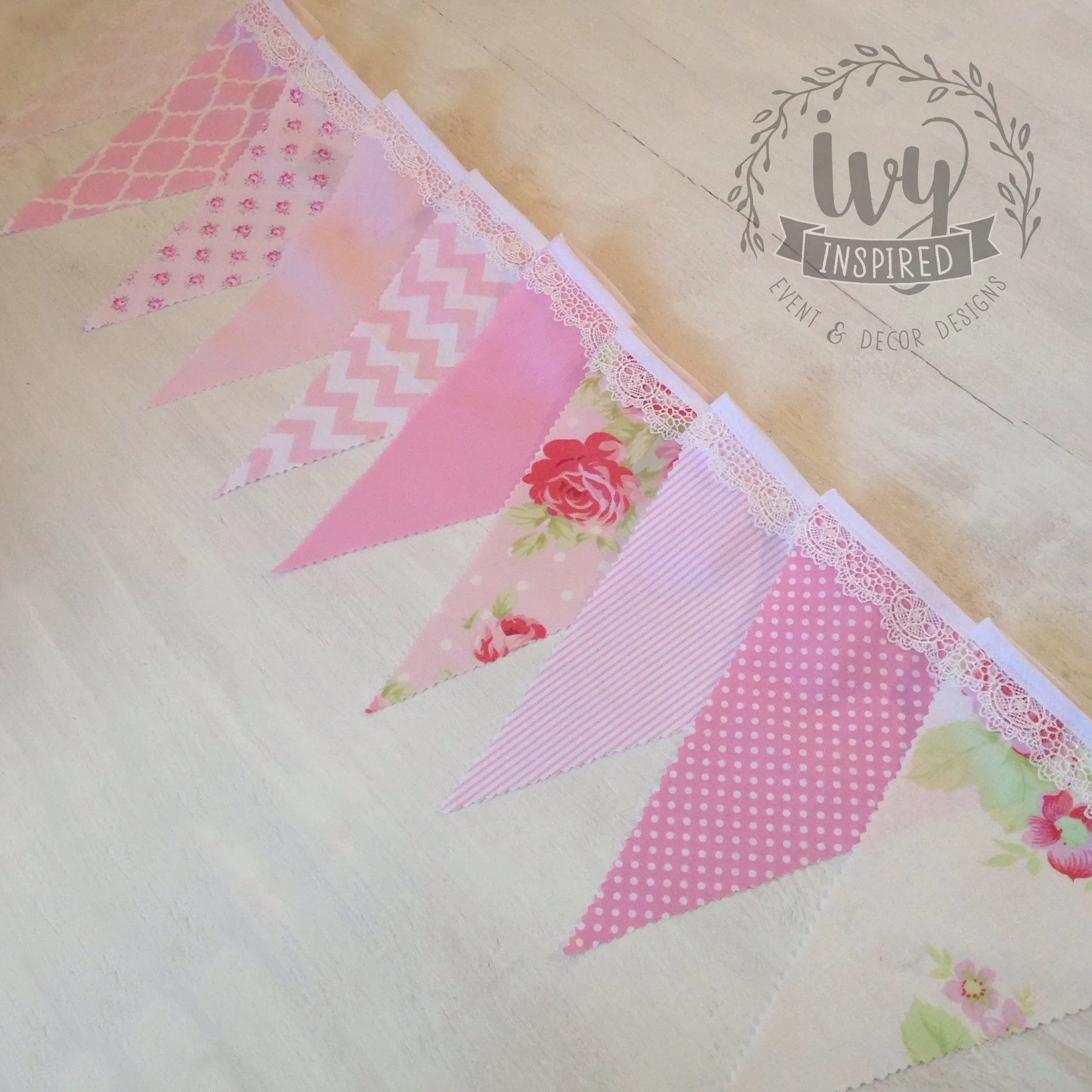 Baby Pink Stripe Flag