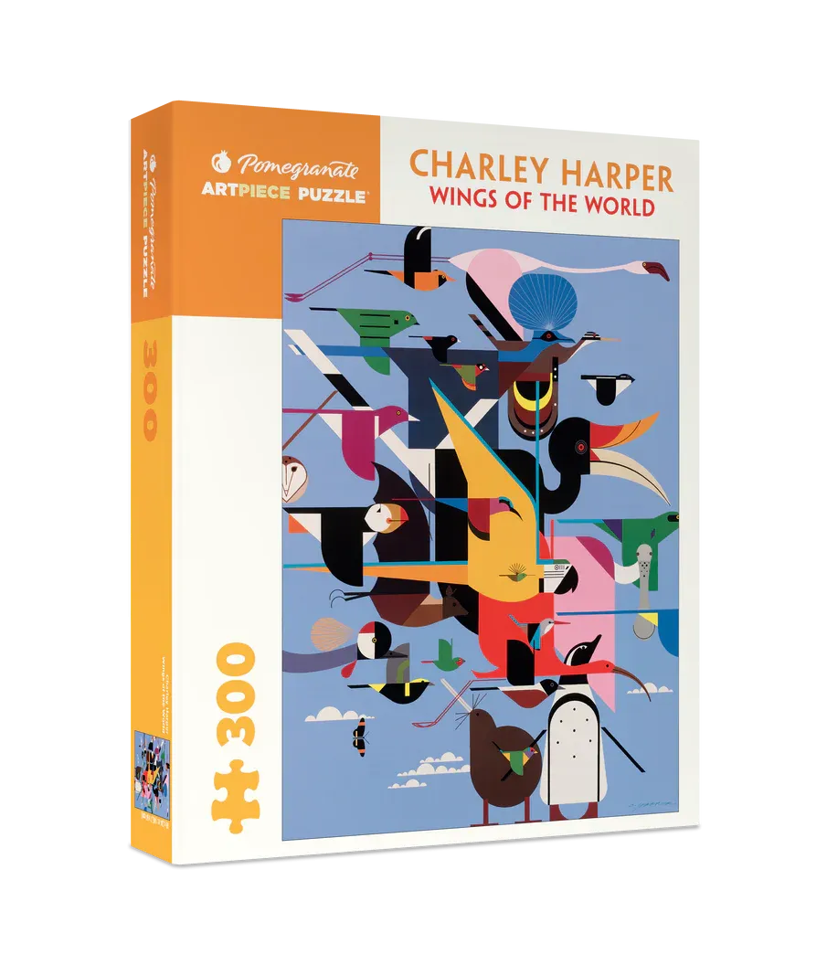 Charley Harper: Wings of the World 300pc Jigsaw Puzzle