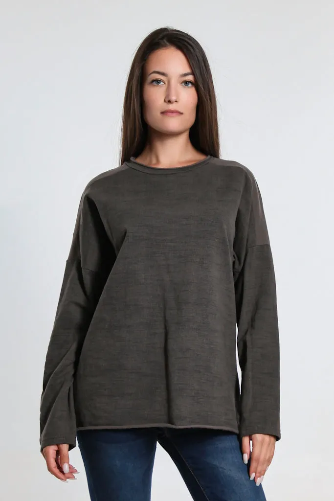 Drucilla Shoulder Detail Pullover (BLS147)