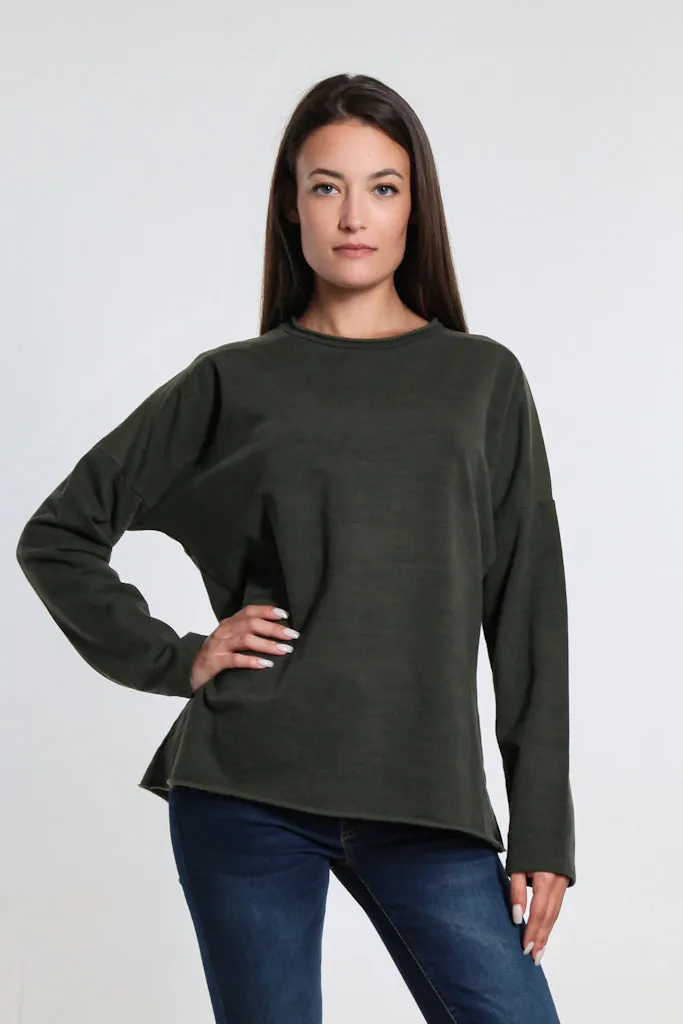 Drucilla Shoulder Detail Pullover (BLS147)