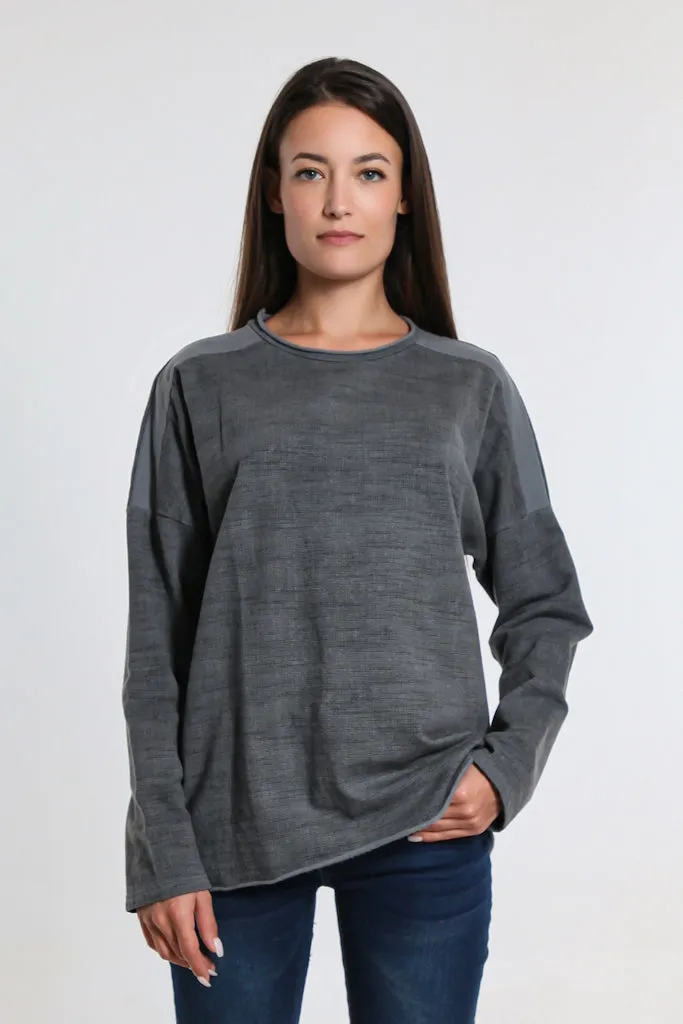 Drucilla Shoulder Detail Pullover (BLS147)