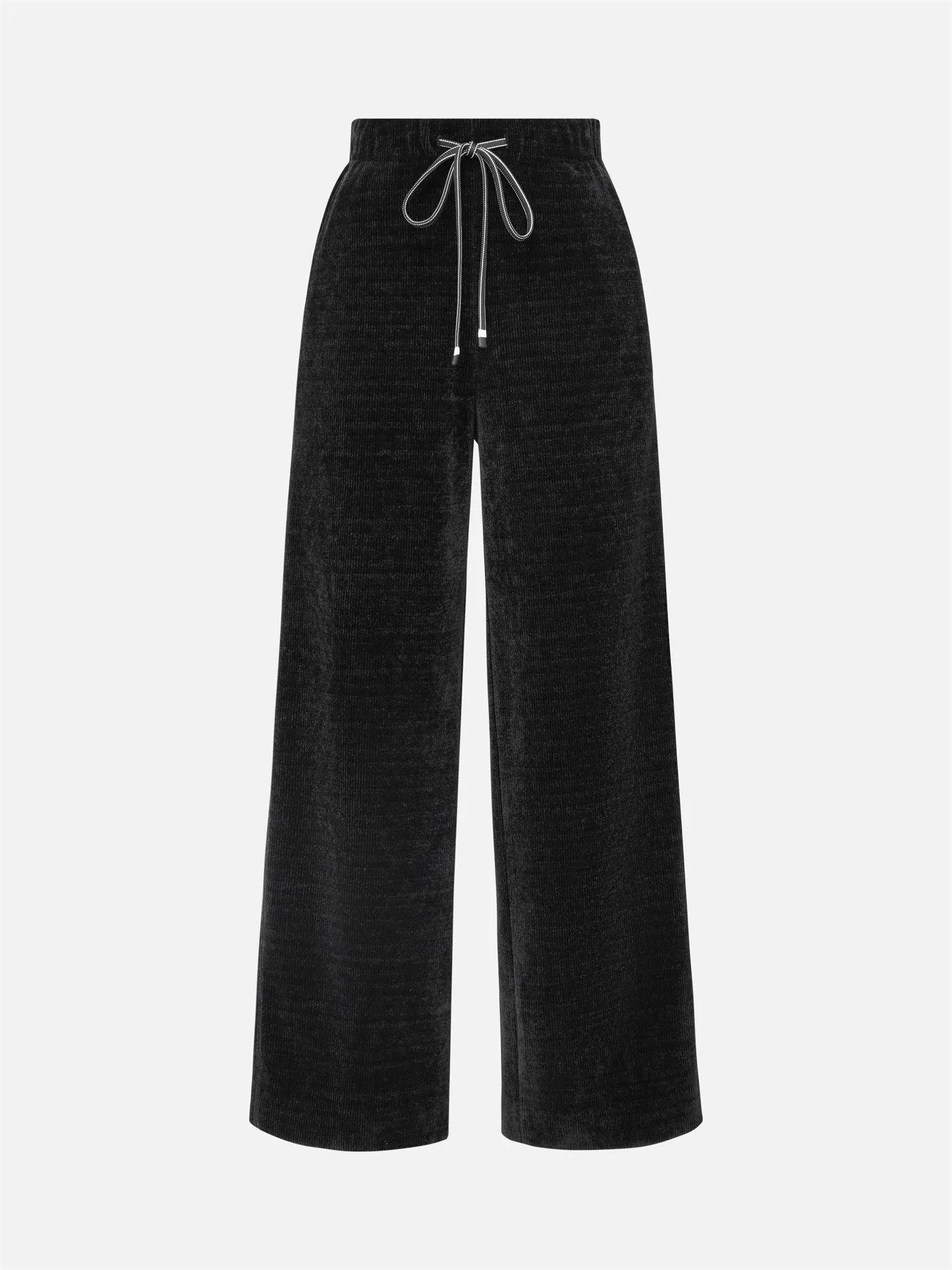 EP YAYING Chenille Straight-Leg Pants