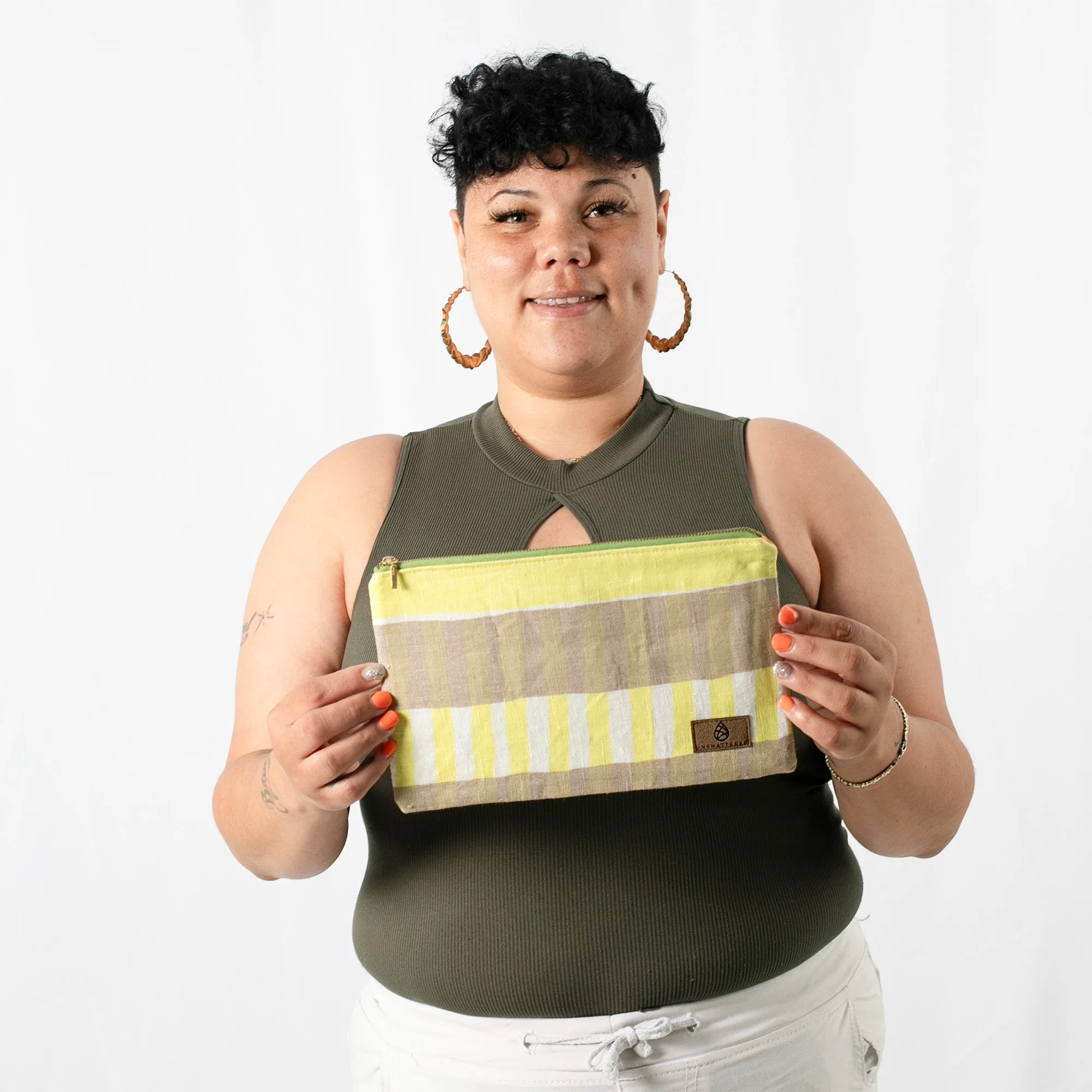 Frankie Large Zip Pouch