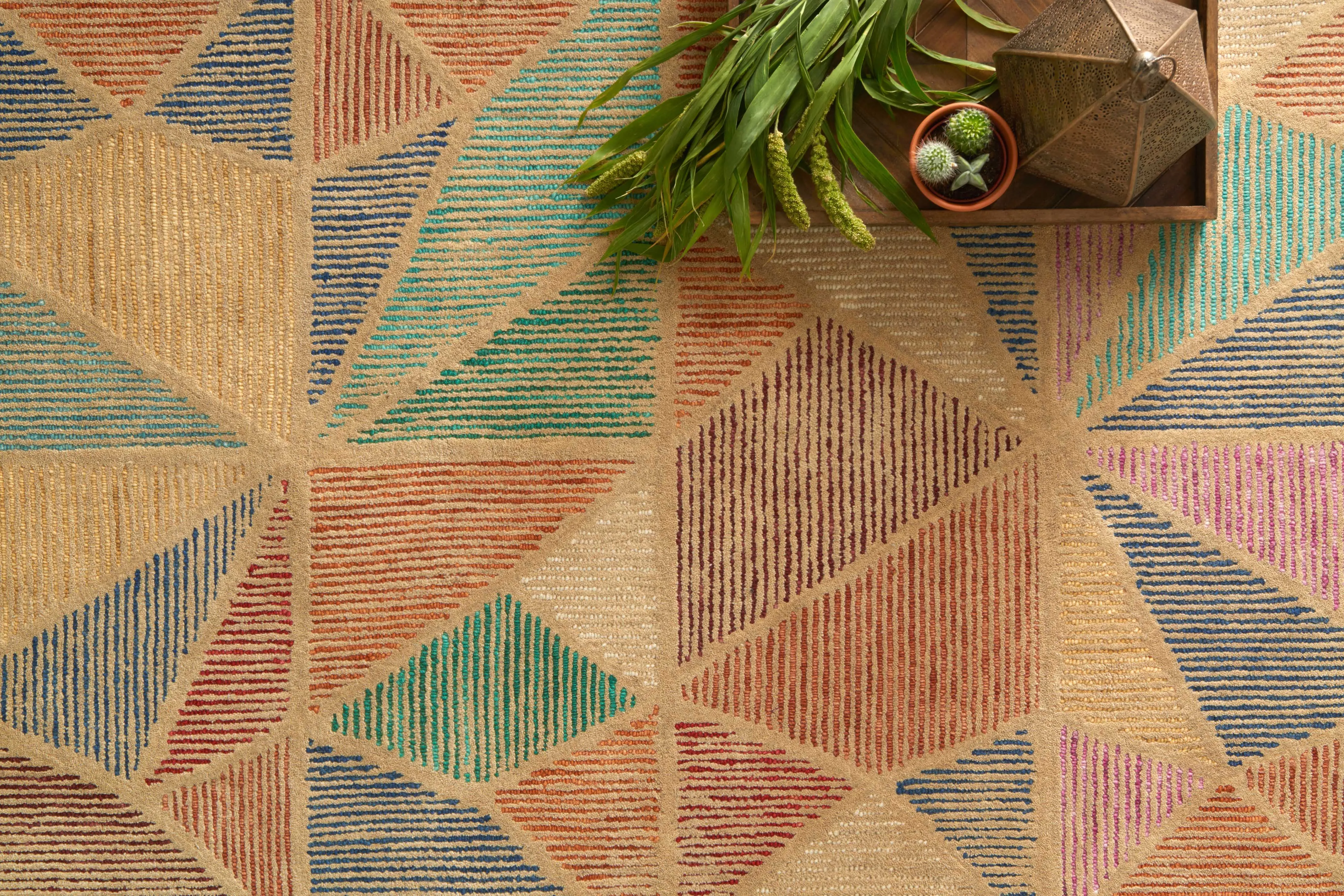 Gemology Rug in Fiesta & Ivory