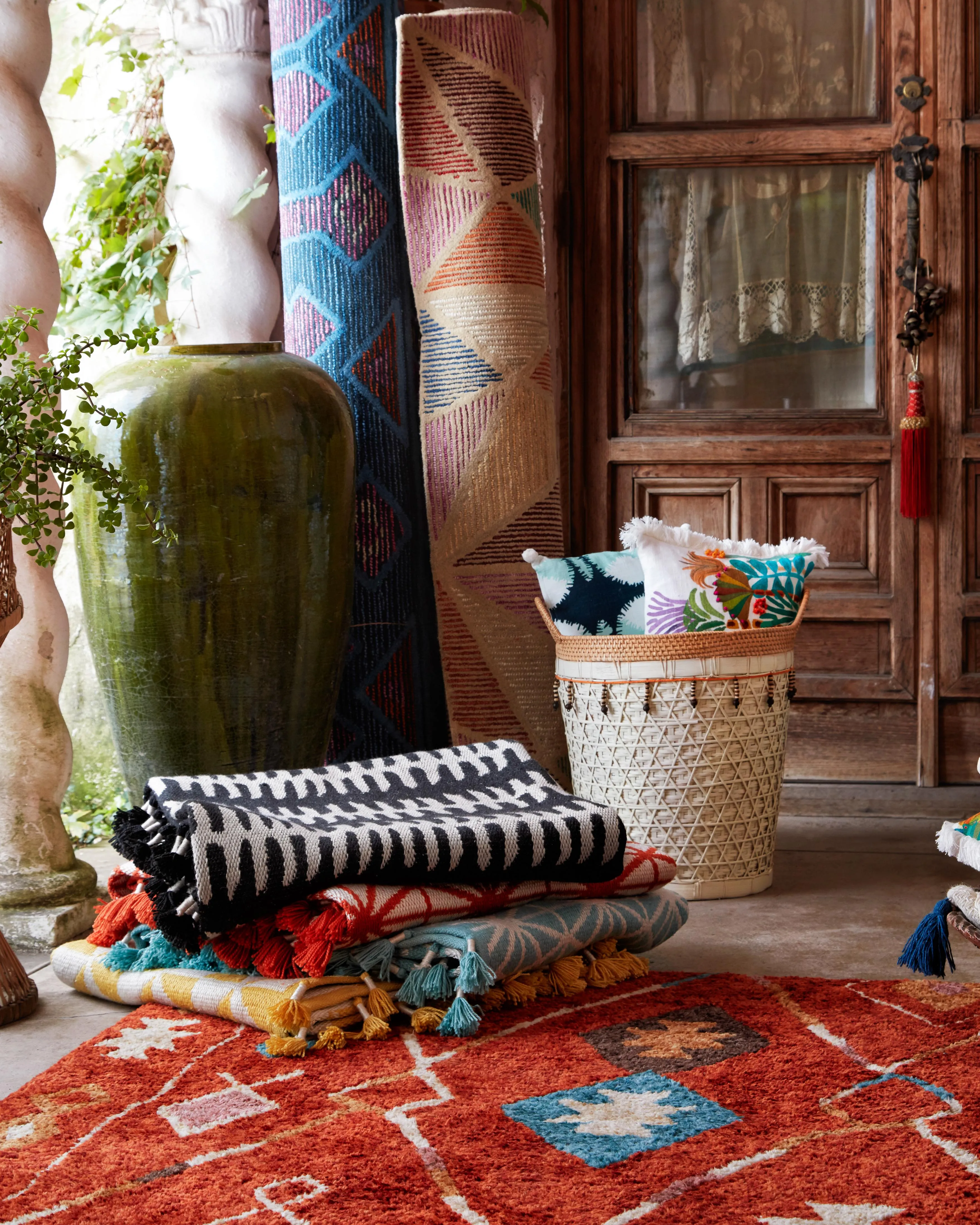 Gemology Rug in Fiesta & Ivory
