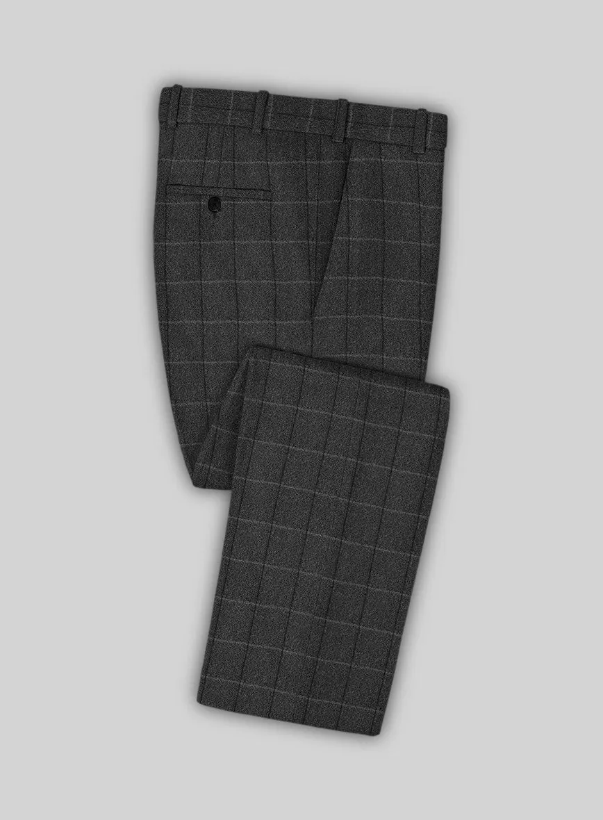 Italian Serto Checks Tweed Suit