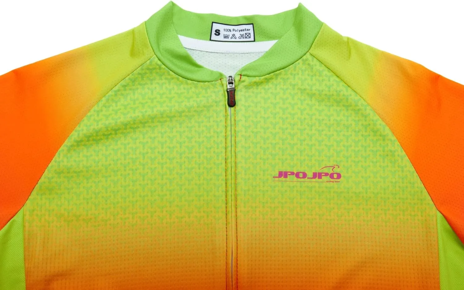 JPOJPO Cycling Jersey Women's Long Sleeve Autumn Pure Color Tops Bike Shirts Gradient Bicycle Jacket S-3XL