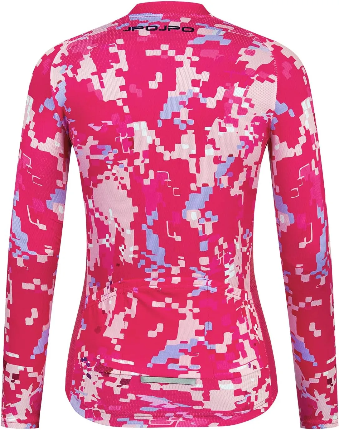 JPOJPO Women's Cycling Jersey Autumn Long Sleeve Bike Jacket Shirt Bicycle Clothing Reflective Tops