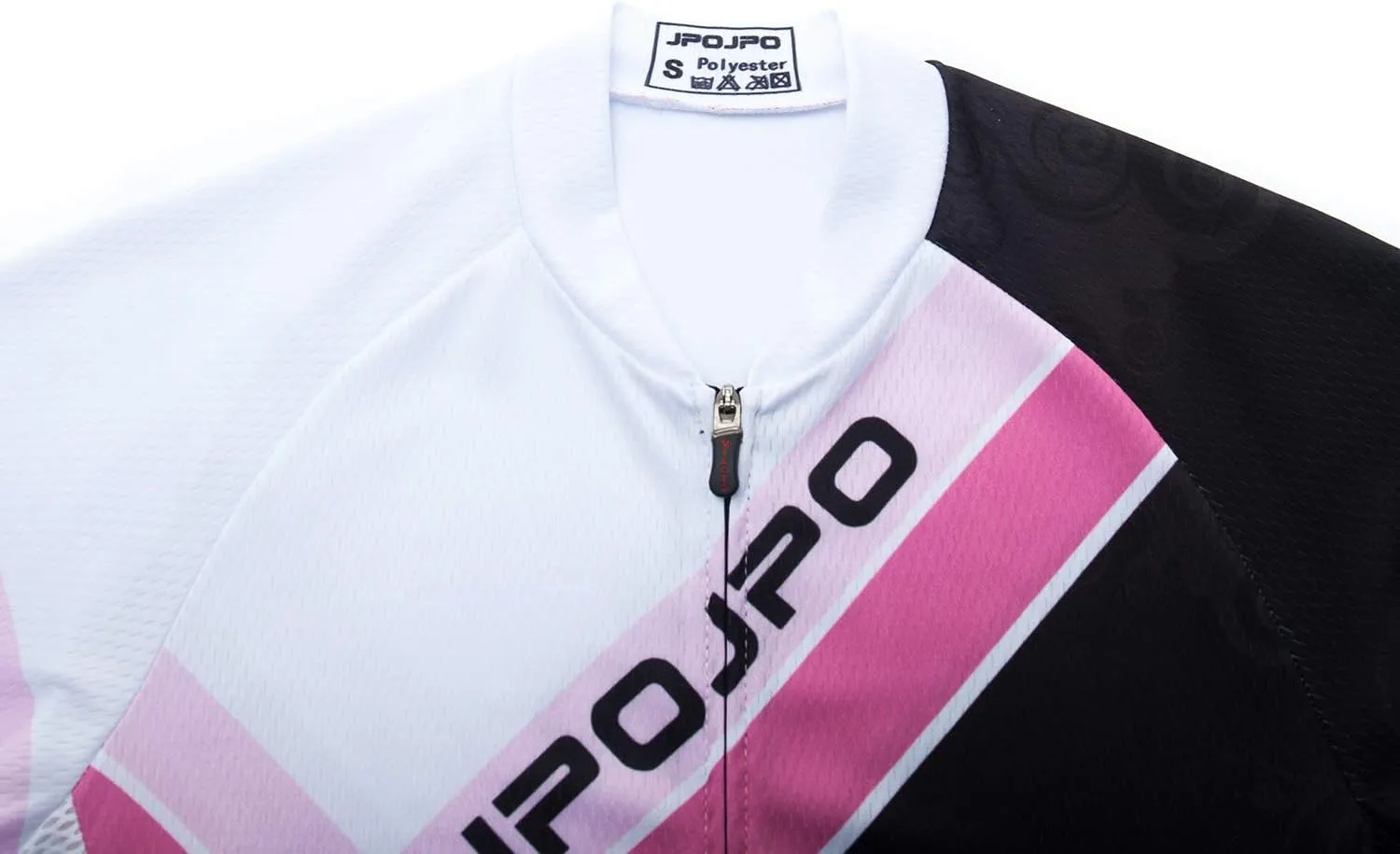 JPOJPO Women's Cycling Jersey, Short Sleeve and Bike Clothing Reflective 3-Pockets S-3XL