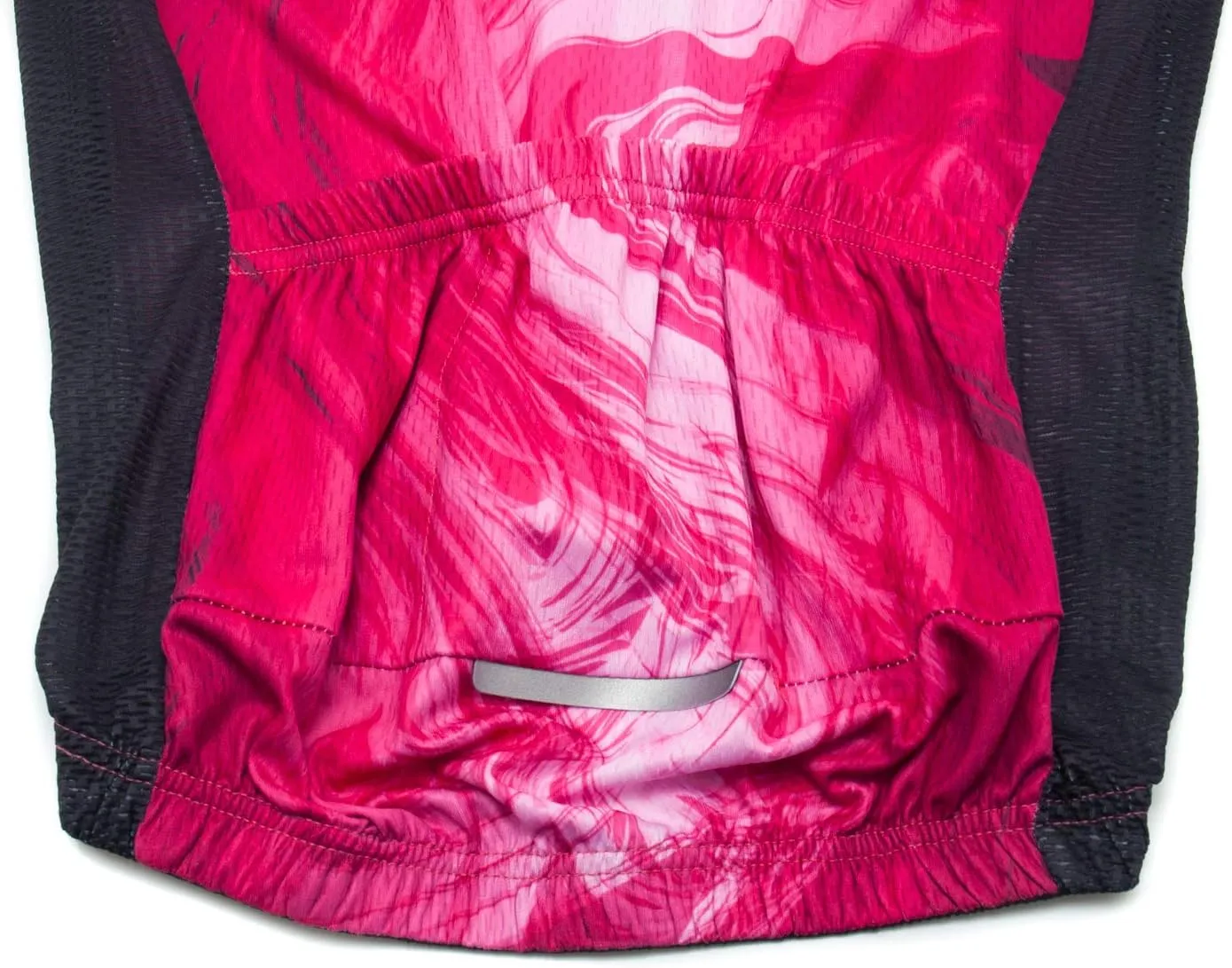 JPOJPO Women's Cycling Jersey, Short Sleeve and Bike Clothing Reflective 3-Pockets S-3XL