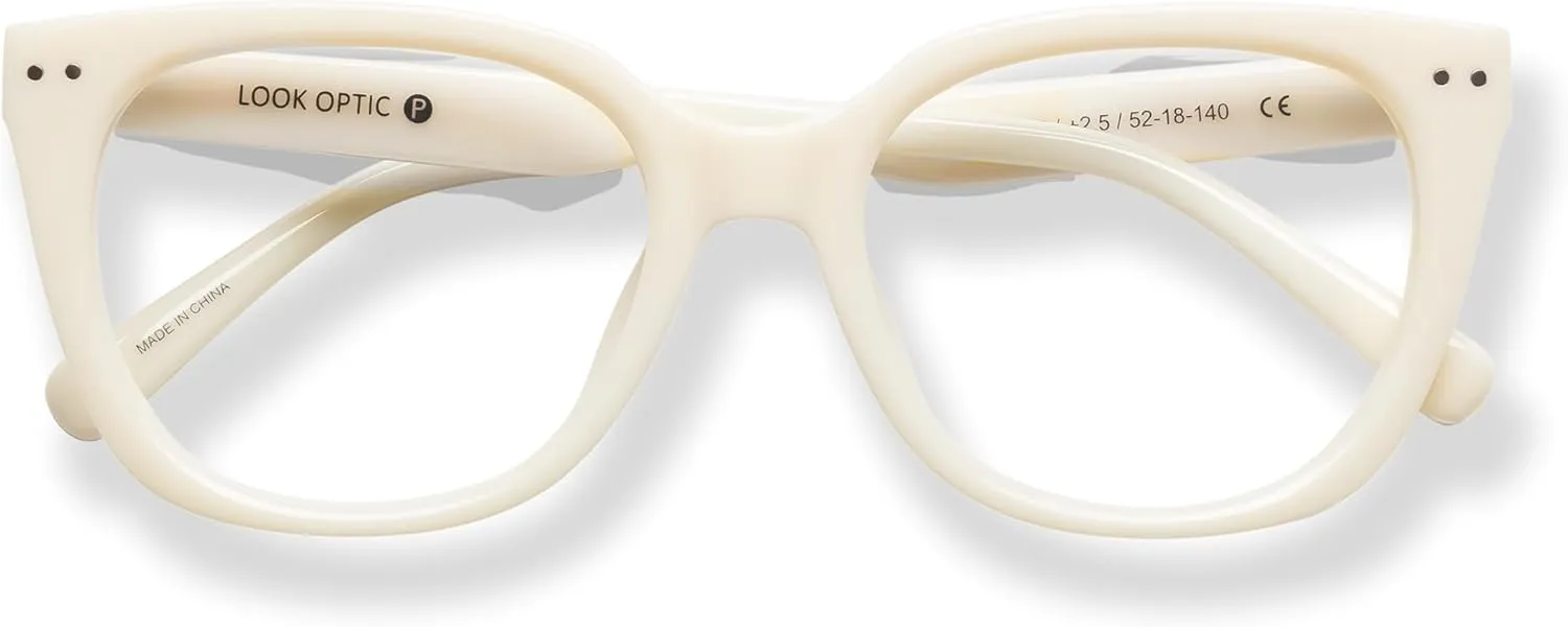 LOOK OPTIC Evita Progressive Readers-Stylish Women's Prescription Quality Glasses
