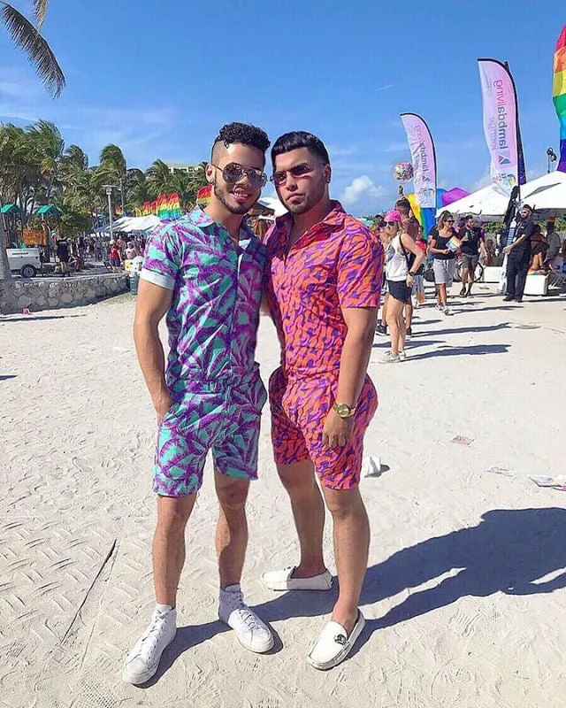 Male Romper - WildFire