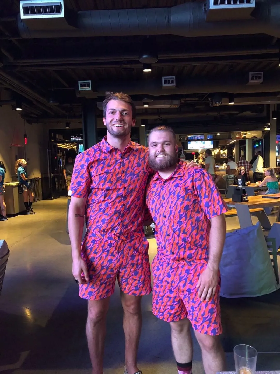 Male Romper - WildFire
