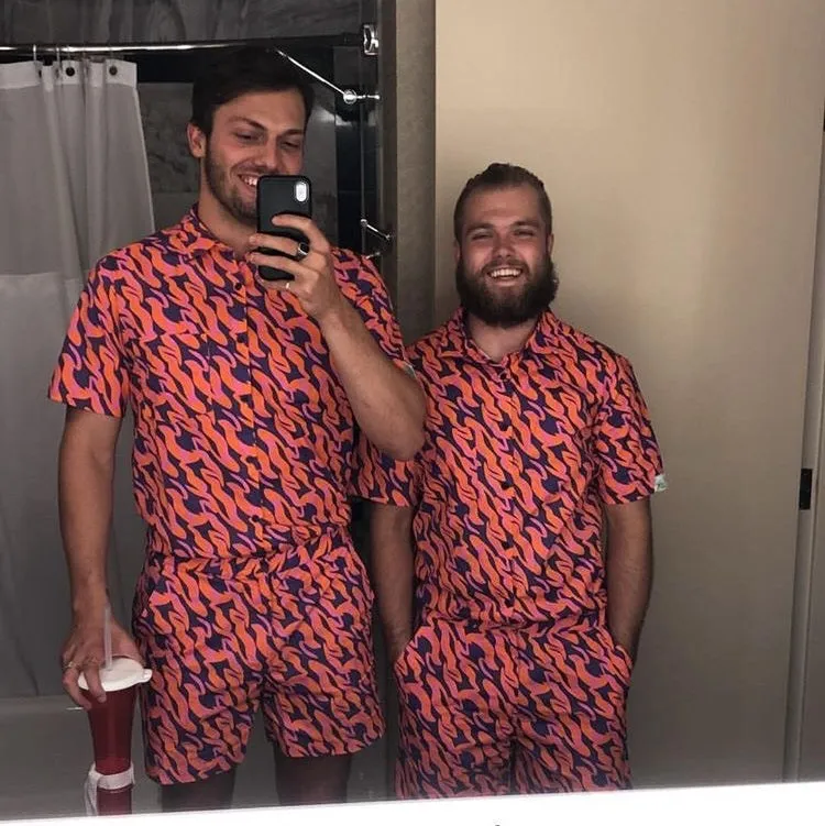 Male Romper - WildFire