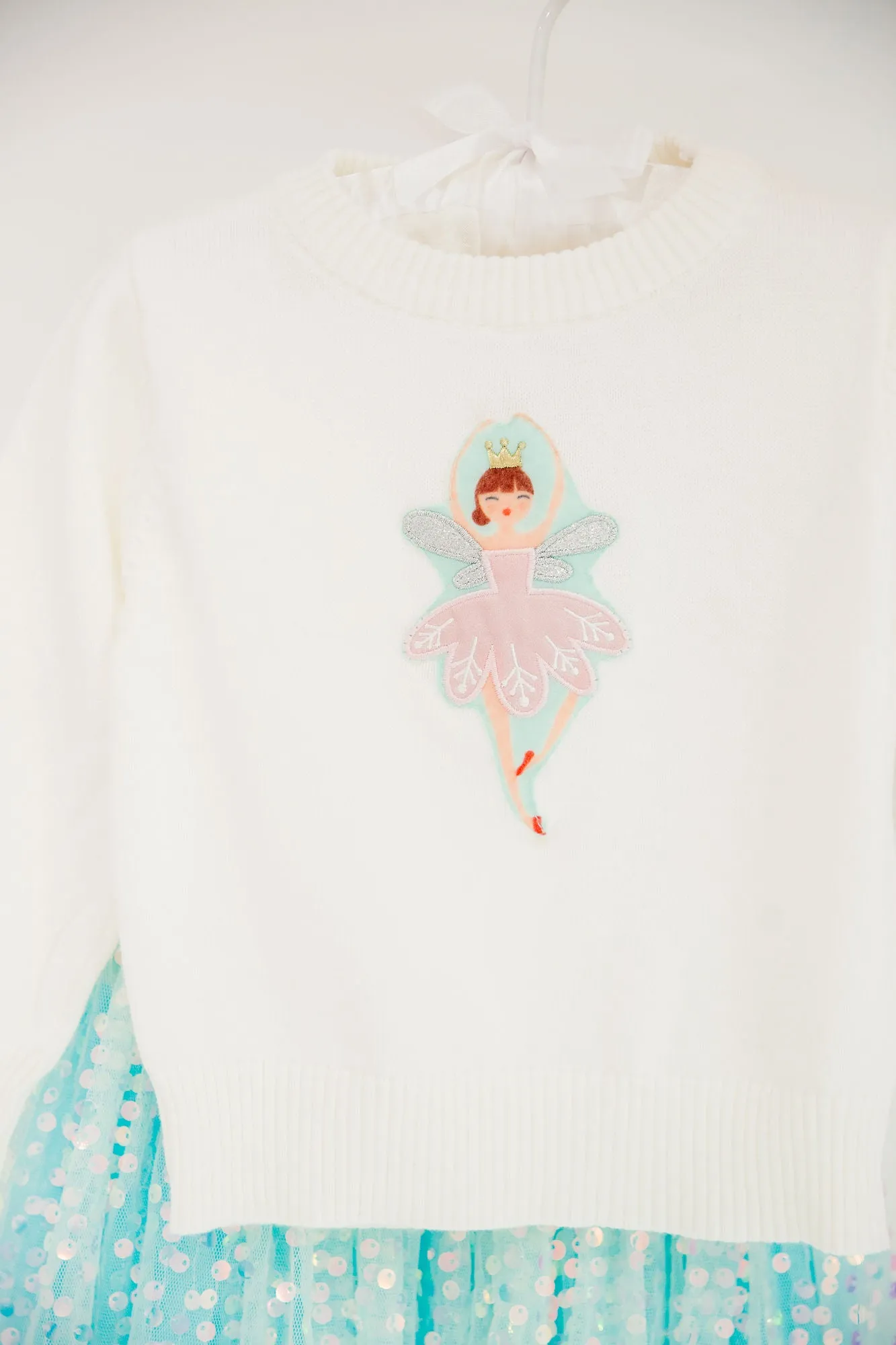 MINI KIDS SUGARPLUM FAIRY SWEATER