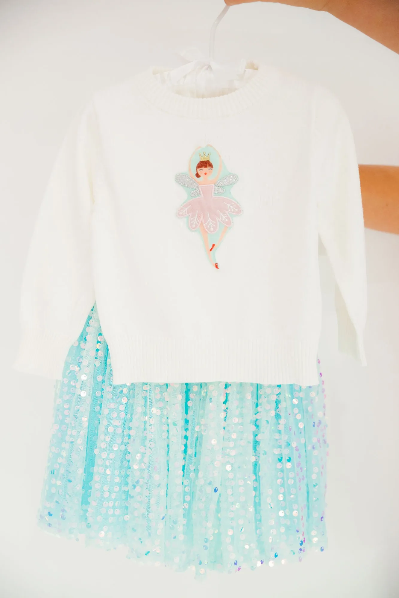 MINI KIDS SUGARPLUM FAIRY SWEATER