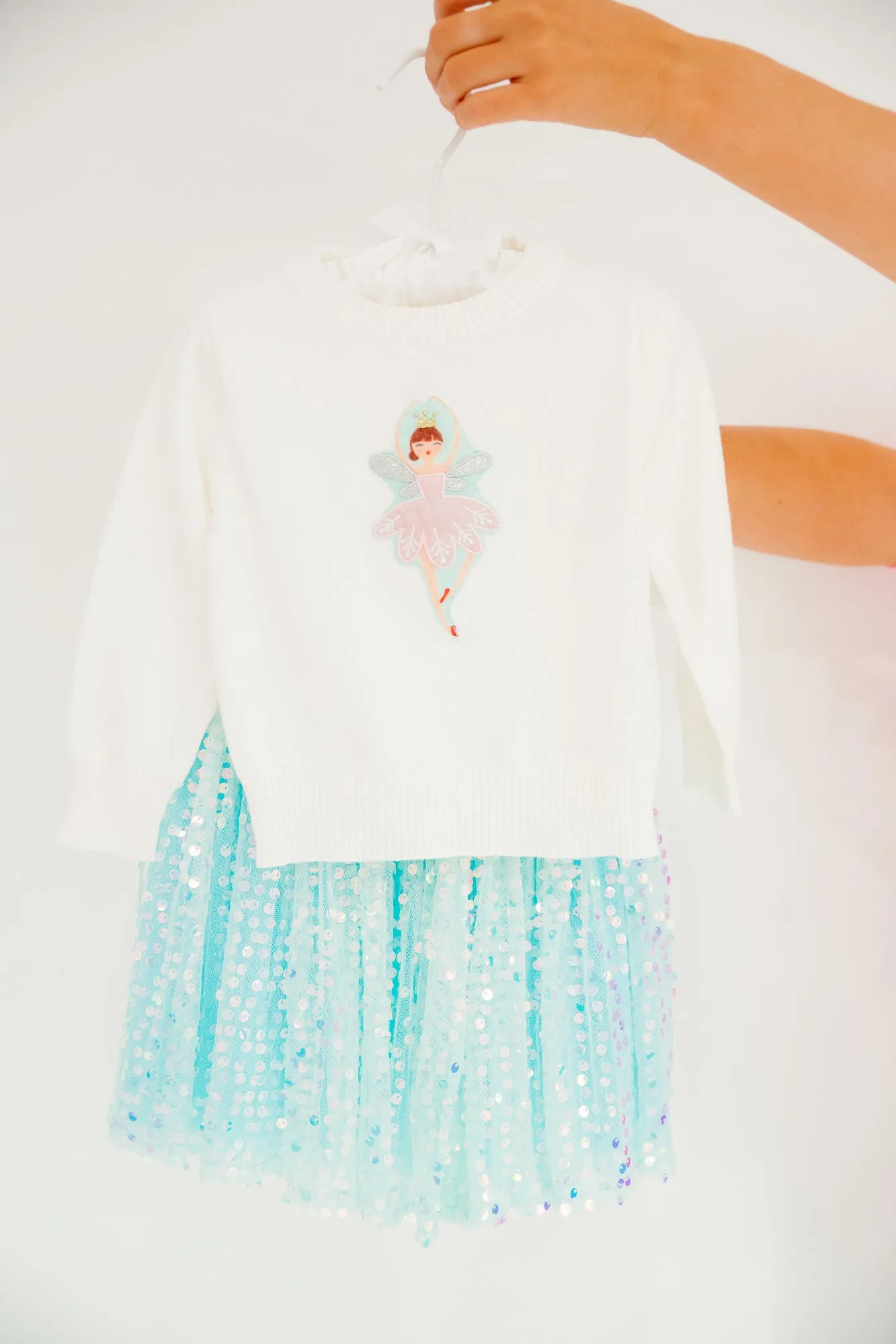 MINI KIDS SUGARPLUM FAIRY SWEATER