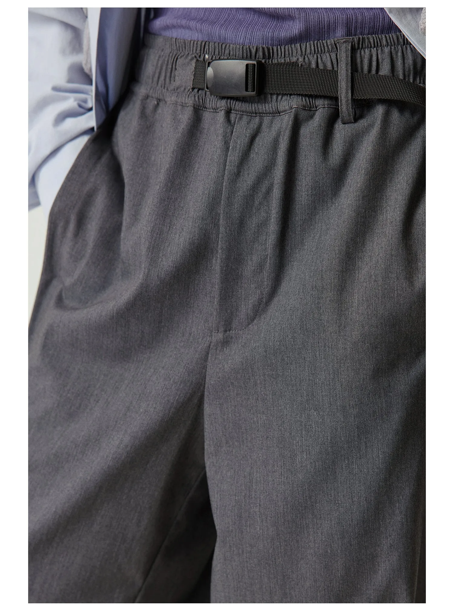 Quick Release Belt Casual Pants