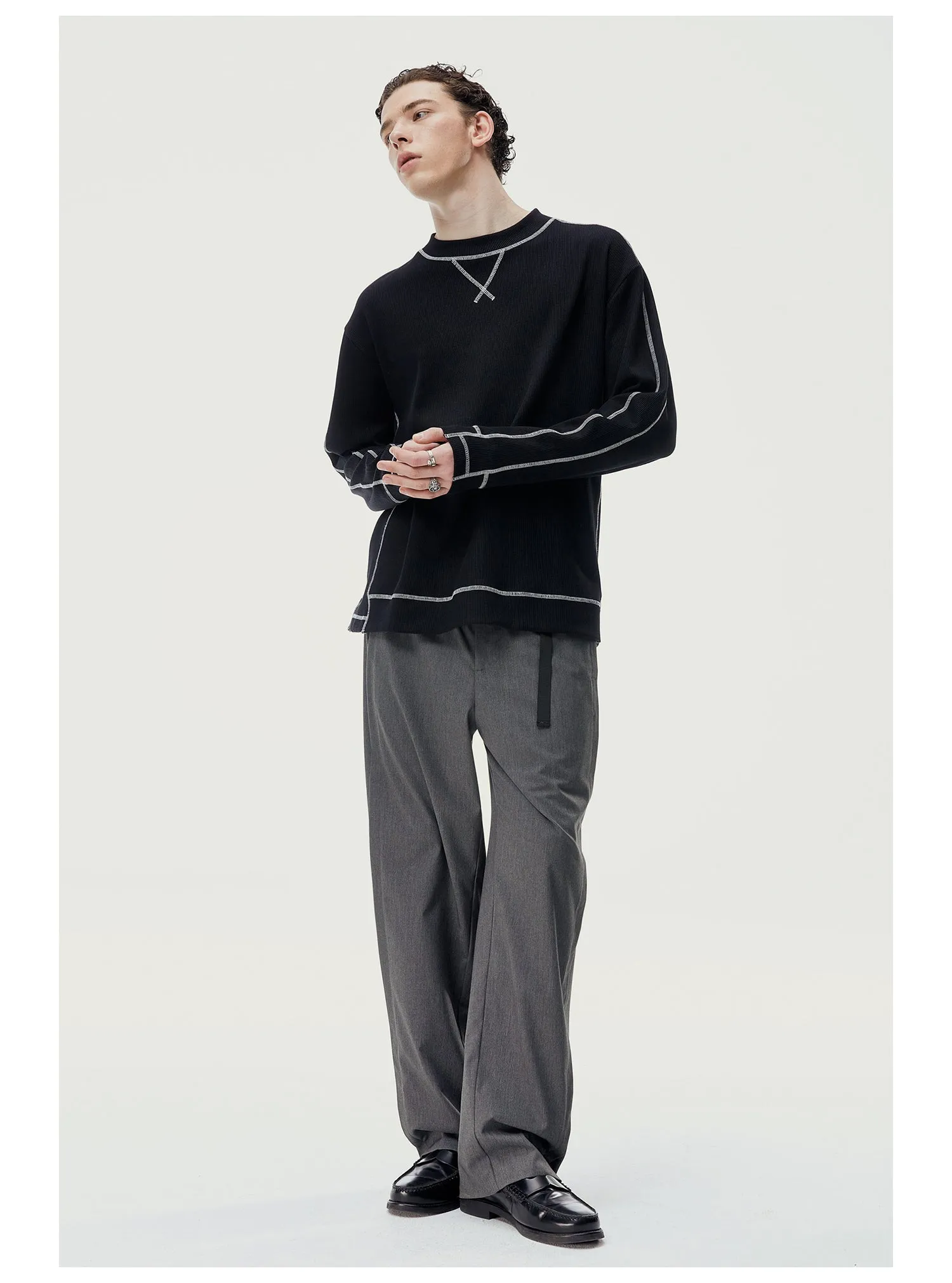 Quick Release Belt Casual Pants