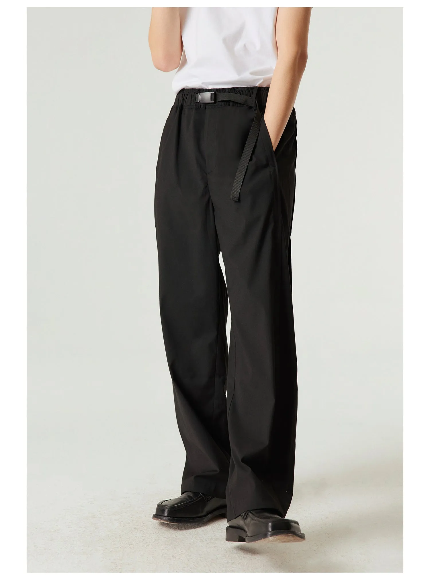 Quick Release Belt Casual Pants
