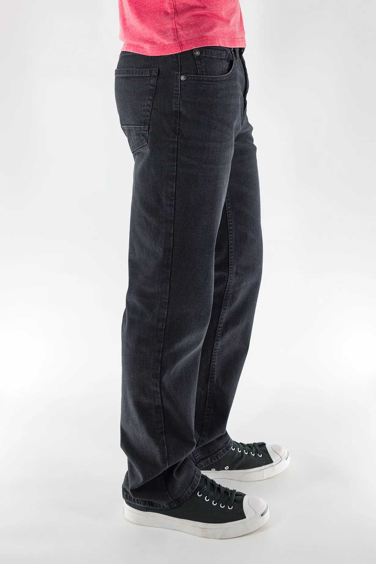 Relaxed Straight Jean - Black Mountain