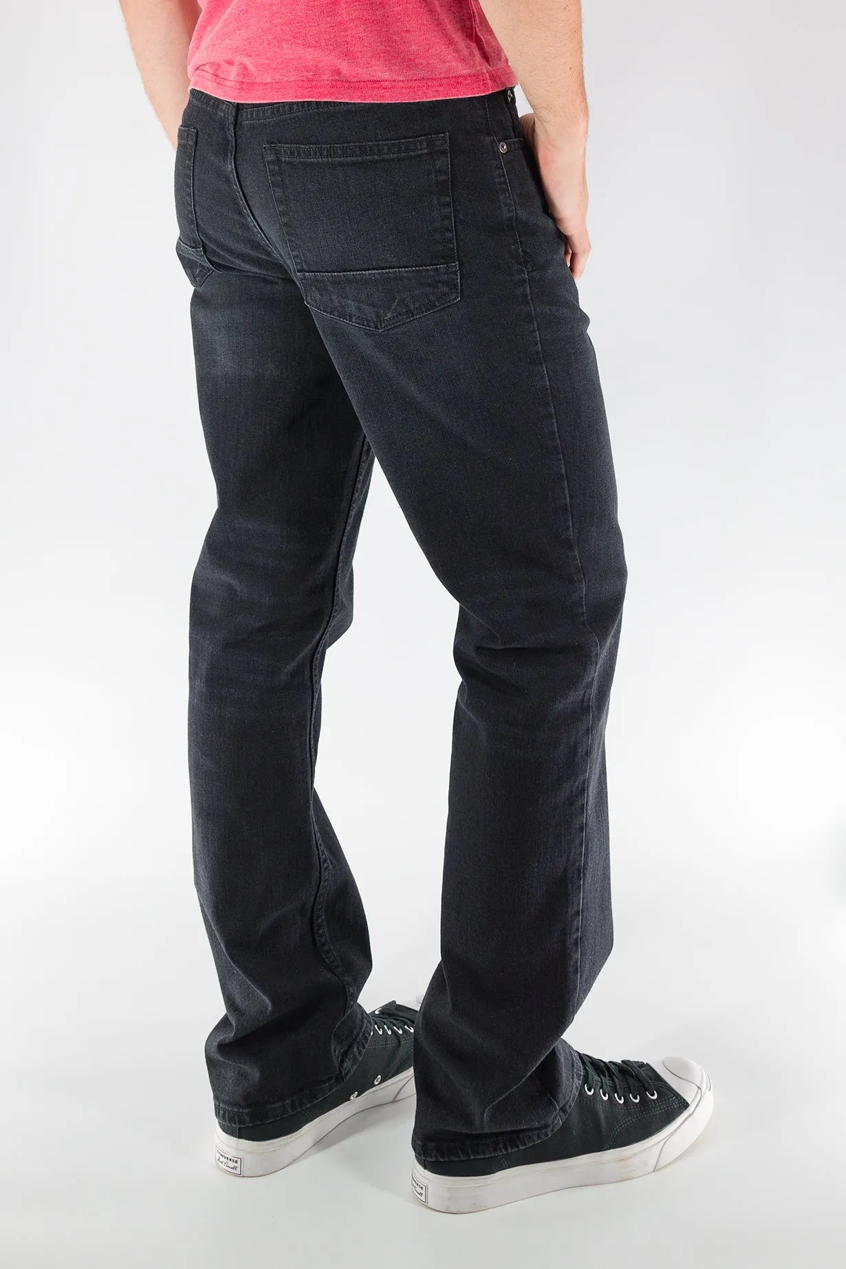 Relaxed Straight Jean - Black Mountain