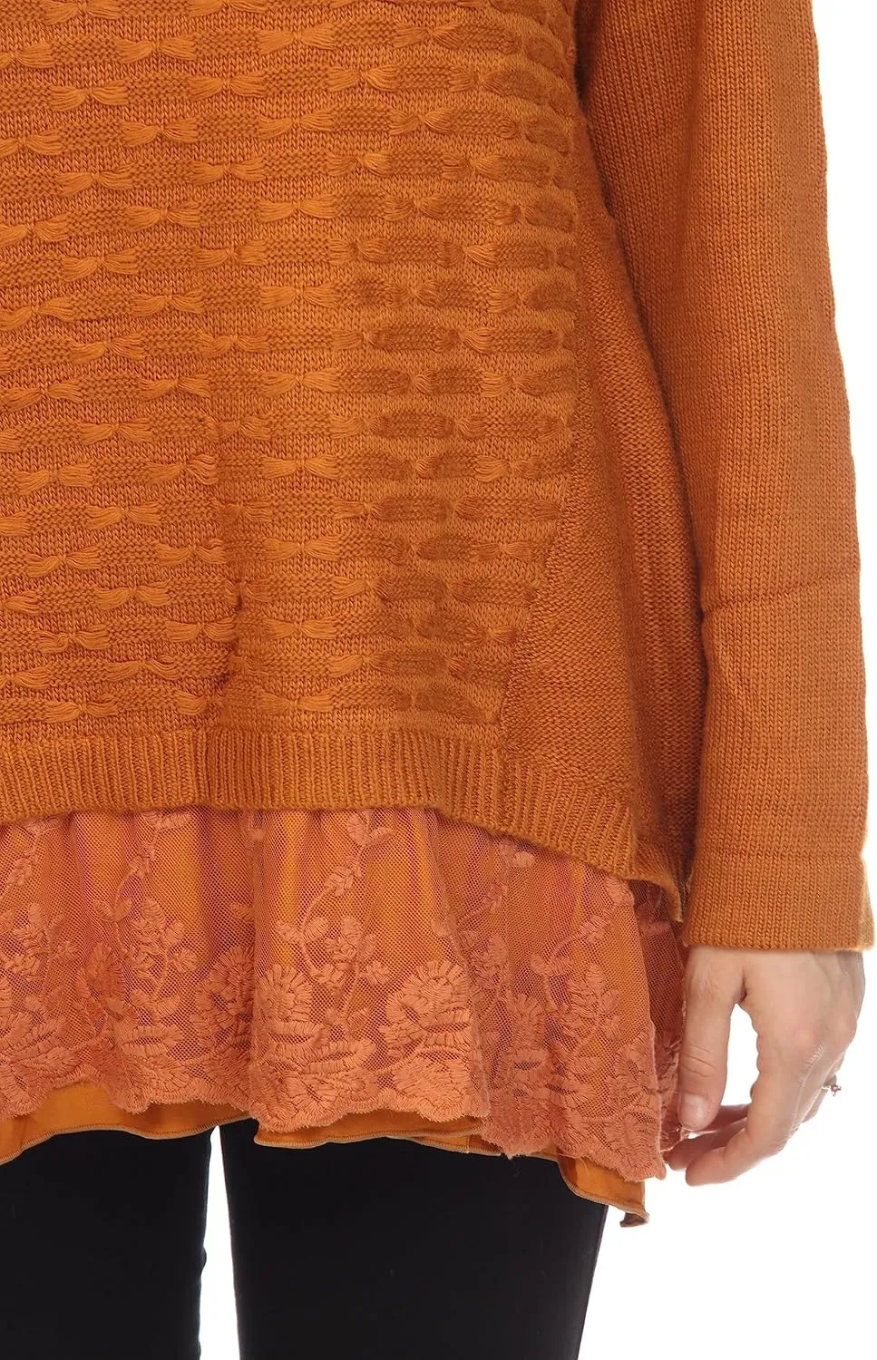 SIMPLY COUTURE Women's Sparkle Dressy Pullover Knit Sweater Sequin Tops (Available in Plus Size)