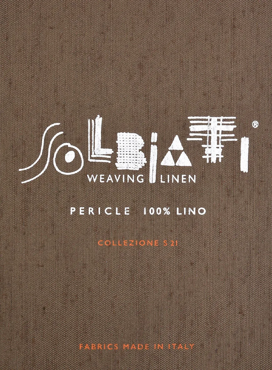 Solbiati Pericle Blue Linen Jacket