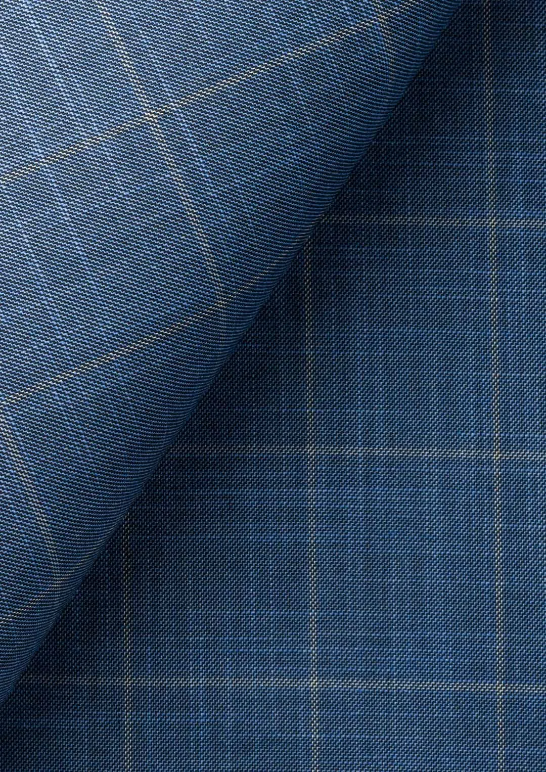 Thompson Sky Blue Windowpane Jacket