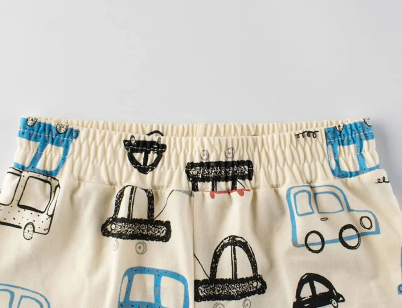 Toddler Boys Summer Knit Shorts with Pocket, 2/3/4 Pack Baby Pull-On Soft Active Shorts
