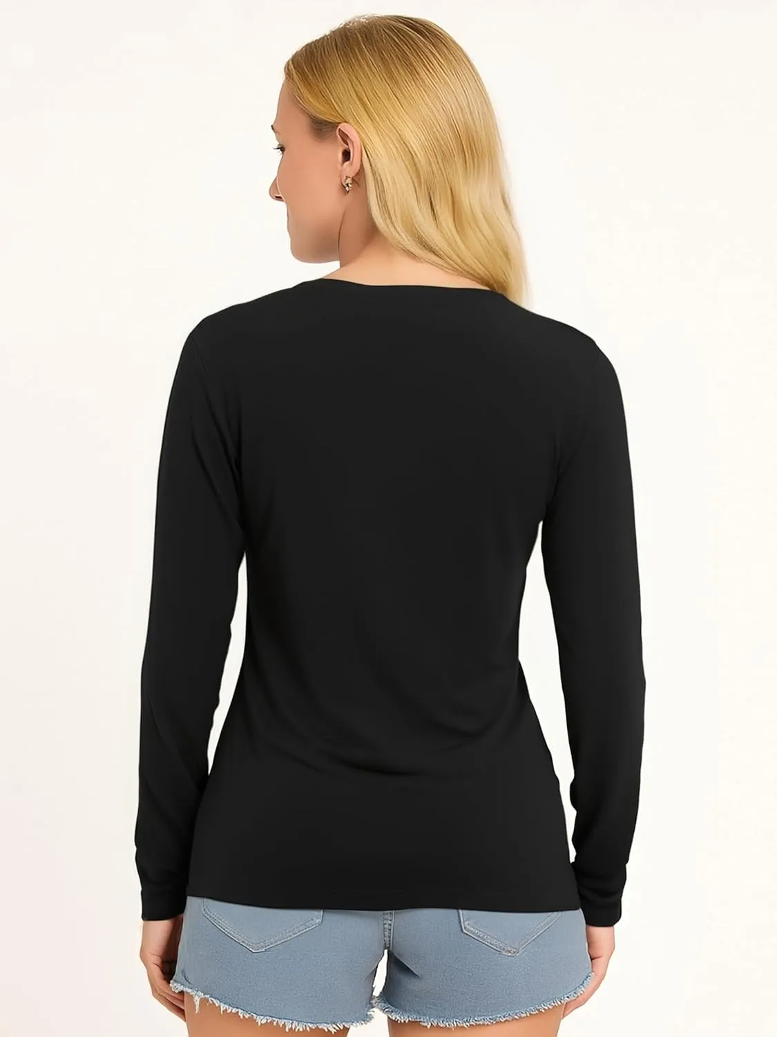 Women's Long Sleeve Moisture Wicking Athletic Shirts Dry Fit Workout Tops for Women