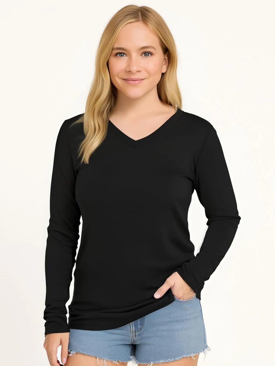 Women's Long Sleeve Moisture Wicking Athletic Shirts Dry Fit Workout Tops for Women