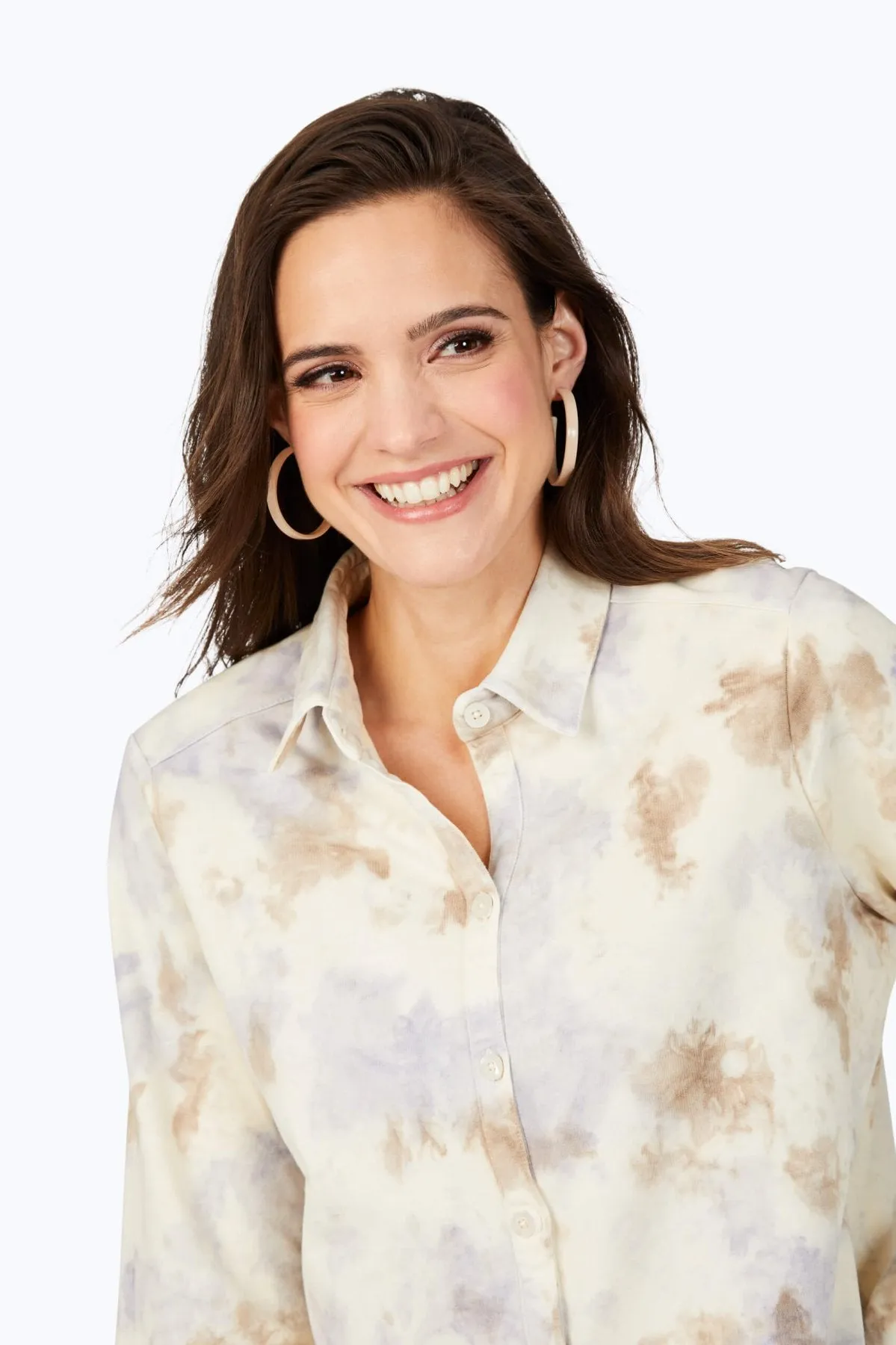 Zoey Vegetable Tie-Dye Shirt