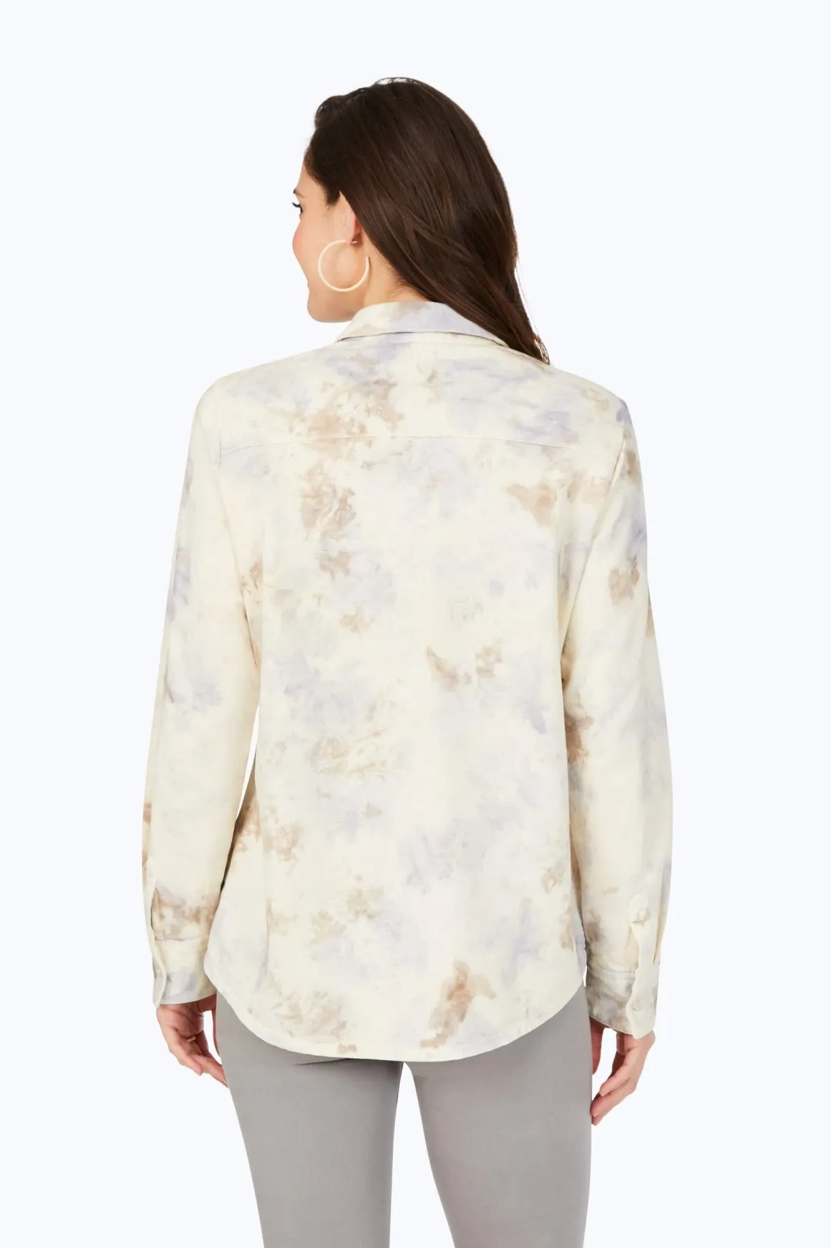 Zoey Vegetable Tie-Dye Shirt